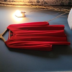 Red Worthington Dress size L